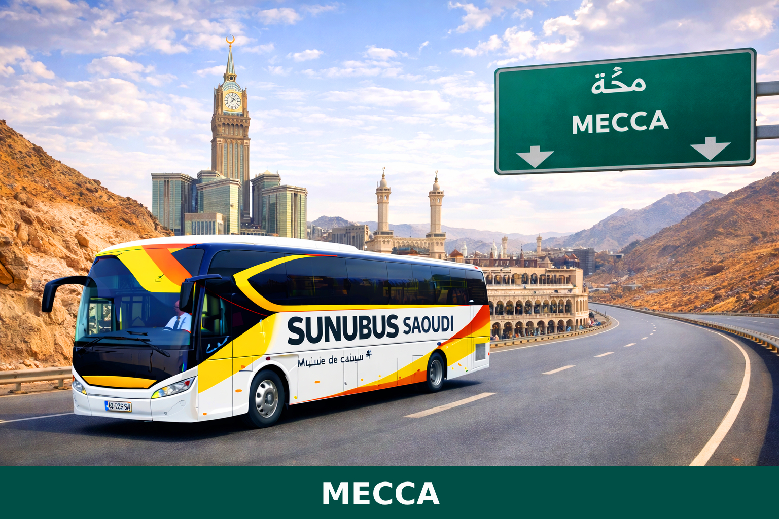 SUNUBUS SAOUDI Mecca
